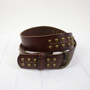 Lucky Brand Studded Leather Belt